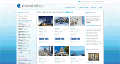 Desktop Screenshot of miamiriches.com